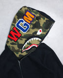 BAPE Zip Up Shark Hoodie