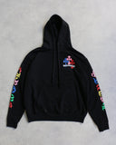 Chrome Hearts Multicolor Cemetery Cross Hoodie