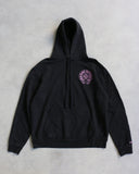 Chrome Hearts Online Exclusive Pink Horseshoe Pullover Hoodie