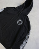 Chrome Hearts Floral Horseshoe Hoodie