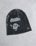 BAPE Grit Ape Head Skullcap Beanie