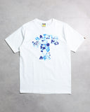 BAPE Blue Camo Baby Milo Collegiate Tee