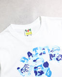 BAPE Blue Camo Baby Milo Collegiate Tee