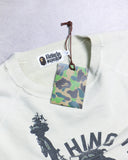 A Bathing Ape Destroy Washed Statue Of Liberty Crewneck