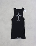 Chrome Hearts T Bar Cross Tank Top