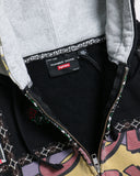 Supreme Number (N)ine Patchwork Zip Up Hoodie