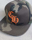 Chrome Hearts CH Camo Baseball Cap