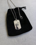 Chrome Hearts Richard Stark Dog Tag .925 Silver Pendant