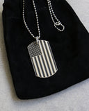 Chrome Hearts Richard Stark Dog Tag .925 Silver Pendant