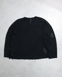 Chrome Hearts Cross Patch Thermal Sweater