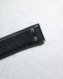 Chrome Hearts Oval .925 Silver Belt Buckle / Leather Belt Strap