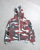 Supreme Reversible Work Zip Up Hoodie