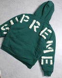 Supreme Faux Fur Lined Zip Up Hoodie