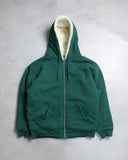 Supreme Faux Fur Lined Zip Up Hoodie