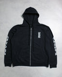 Chrome Hearts Script Logo Zip Up Hoodie