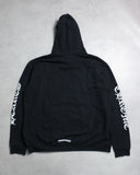 Chrome Hearts Script Logo Zip Up Hoodie