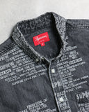 Supreme Newspaper L/S Denim Shirt