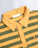 BAPE 2004 Soldier Striped S/S Polo Shirt