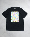 BAPE 2008 Rainbow Camo Box Logo Tee