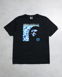 BAPE 2008 APE SHALL NEVER KILL APE Tee Black