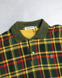 Bape 2008 Plaid S/S Polo Shirt