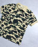 BAPE 1st Camo S/S Polo Shirt