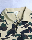 BAPE 1st Camo S/S Polo Shirt