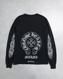 Chrome Hearts Miami Exclusive Floral Horseshoe L/S Tee