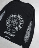 Chrome Hearts Miami Exclusive Floral Horseshoe L/S Tee