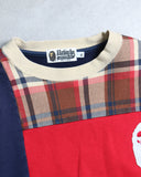 BAPE 2011 Panelled Ape Head Crewneck