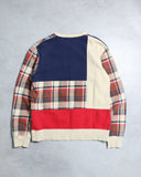 BAPE 2011 Panelled Ape Head Crewneck
