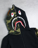 BAPE Zip Up Shark Hoodie