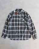 AFB Sequins Flannel Button Up Shirt - The Archive AU