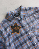 AFB Sequins Flannel Button Up Shirt - The Archive AU