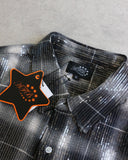 AFB Sequins Flannel Button Up Shirt - The Archive AU