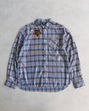 AFB Sequins Flannel Button Up Shirt - The Archive AU