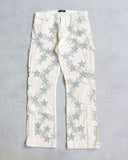 Amiri Chemist Leather Star Patch Carpenter Pants - The Archive AU