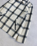 A.P.C. Pete Plaid Check Wool Coat - The Archive AU