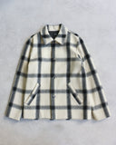A.P.C. Pete Plaid Check Wool Coat - The Archive AU