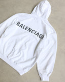 Balenciaga Back Logo Hoodie - The Archive AU
