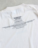 Balenciaga Couture Stitched Text Tee - The Archive AU