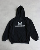 Balenciaga Crest Logo Hoodie - The Archive AU