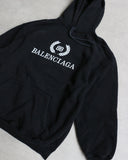 Balenciaga Crest Logo Hoodie - The Archive AU