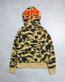 BAPE 1st Camo Zip Up Shark Hoodie - The Archive AU