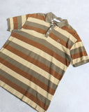 BAPE 2004 Striped Polo Shirt - The Archive AU