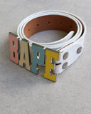 BAPE 2006 Cotton Candy Belt Buckle/Strap - The Archive AU