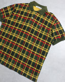 Bape 2008 Plaid S/S Polo Shirt - The Archive AU