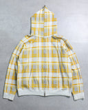 BAPE 2008 Plaid Zip Up Hoodie - The Archive AU