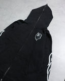 BAPE 2011 Flame Ape Logo Zip Up Hoodie - The Archive AU