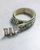 BAPE Aloha Camo Belt Buckle & Strap - The Archive AU